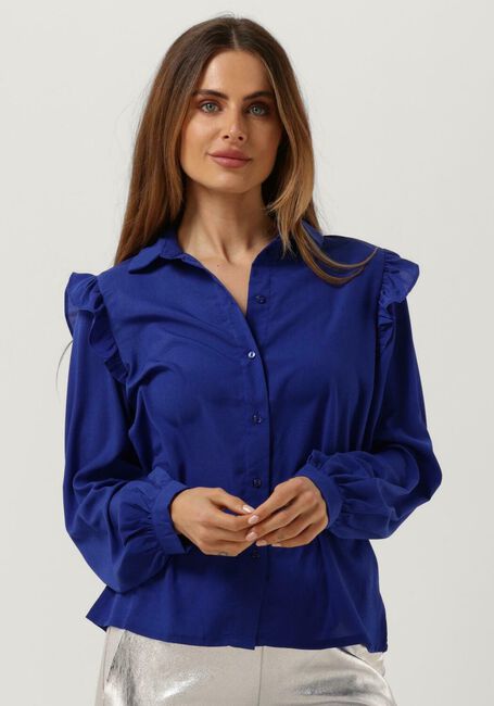 Blaue LOLLYS LAUNDRY Blusen ALEXIS SHIRT - large