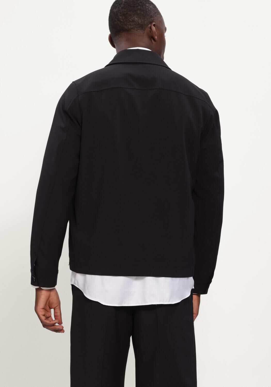 Schwarze DRYKORN Overshirt JERSON - large