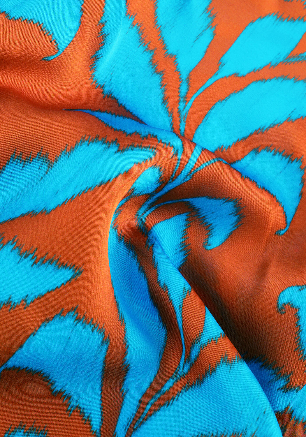 Orangene VANILIA Maxikleid TROPIC LEAF SLIP DRESS - large