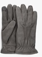 Graue UGG Handschuhe POINT LEATHER GLOVE - medium