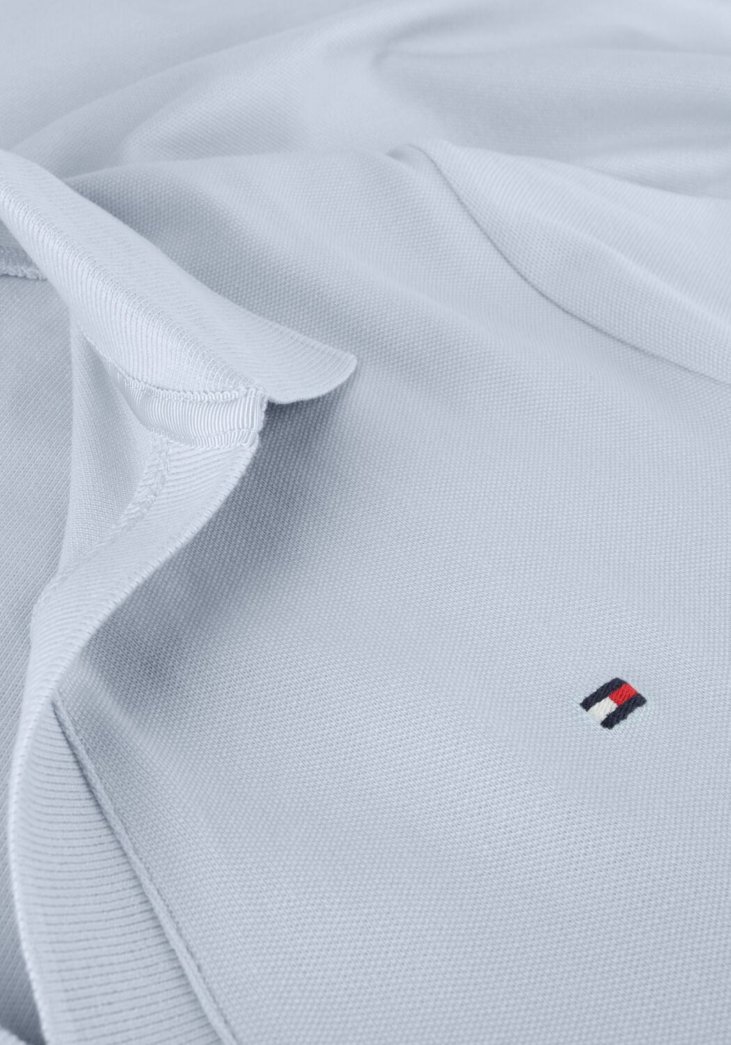 Hellblau TOMMY HILFIGER Midikleid OPN PLKT LYLL POLO DRESS - large