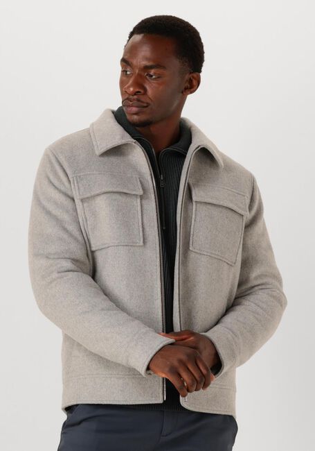 Hellgrau DSTREZZED Jack COLTON WOOL JACKET - large