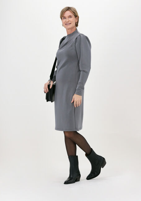 Graue BRUUNS BAZAAR Midikleid IRIT WARREN - large