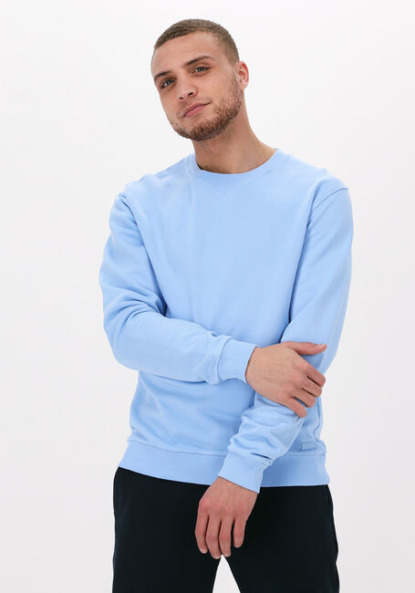 Blaue CRUYFF Sweatshirt EDUARDO CREWNECK - LOOPBACK GARMENT DYE - large
