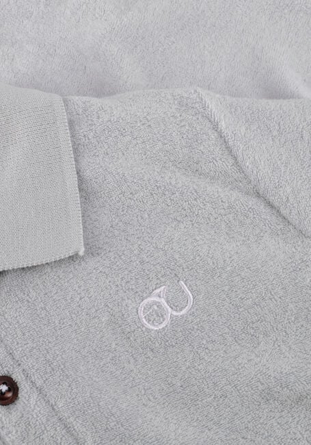 Hellgrau MR. LOUTRE Polo-Shirt NILS - large