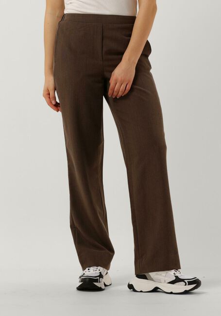 Braune MSCH COPENHAGEN Hose MSCHKALAYA PANTS - large