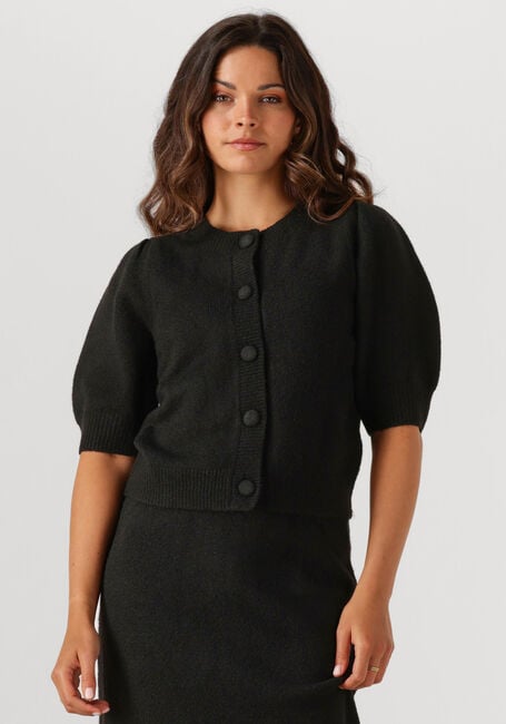 Schwarze NOTRE-V Strickjacke NV-GOLDA - large
