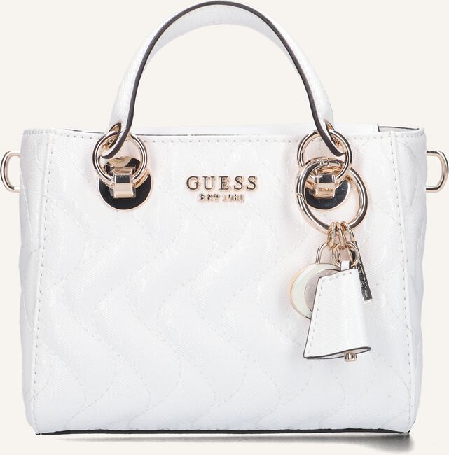 Weiße GUESS Handtasche SASKY MINI TOTE Omoda - Main Image