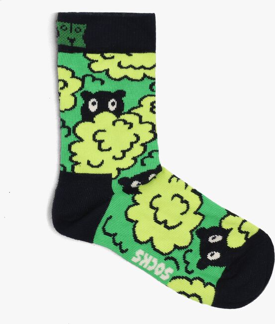 Grüne HAPPY SOCKS Socken KIDS PEEKABOO - large