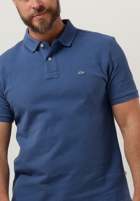 Blaue THE GOODPEOPLE Polo-Shirt PAUL - large
