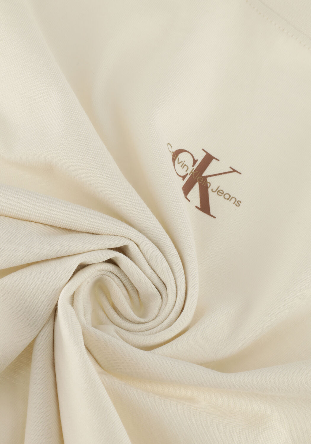 Nicht-gerade weiss CALVIN KLEIN T-shirt MICRO MONOLOGO TEE - large