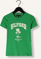 Grüne TOMMY HILFIGER T-shirt HILFIGER PALM PRINT TEE SS Grüne TOMMY HILFIGER T-shirt HILFIGER PALM PRINT TEE SS - medium