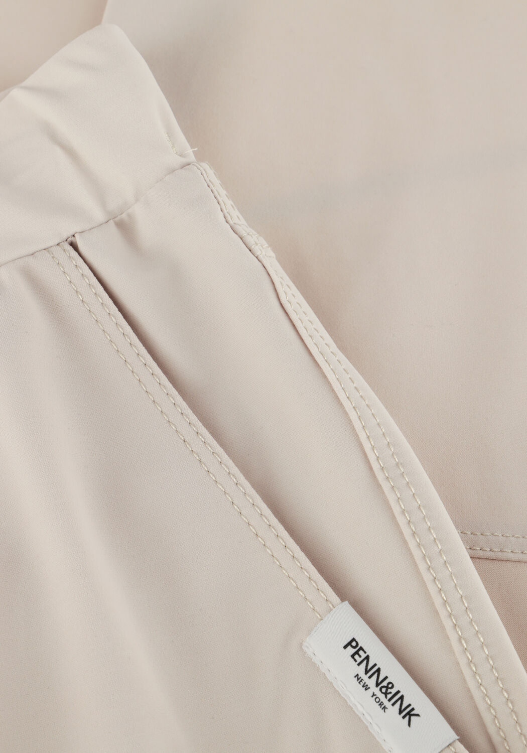 Beige PENN & INK Cargohosen TROUSERS S25M-CARGO - large