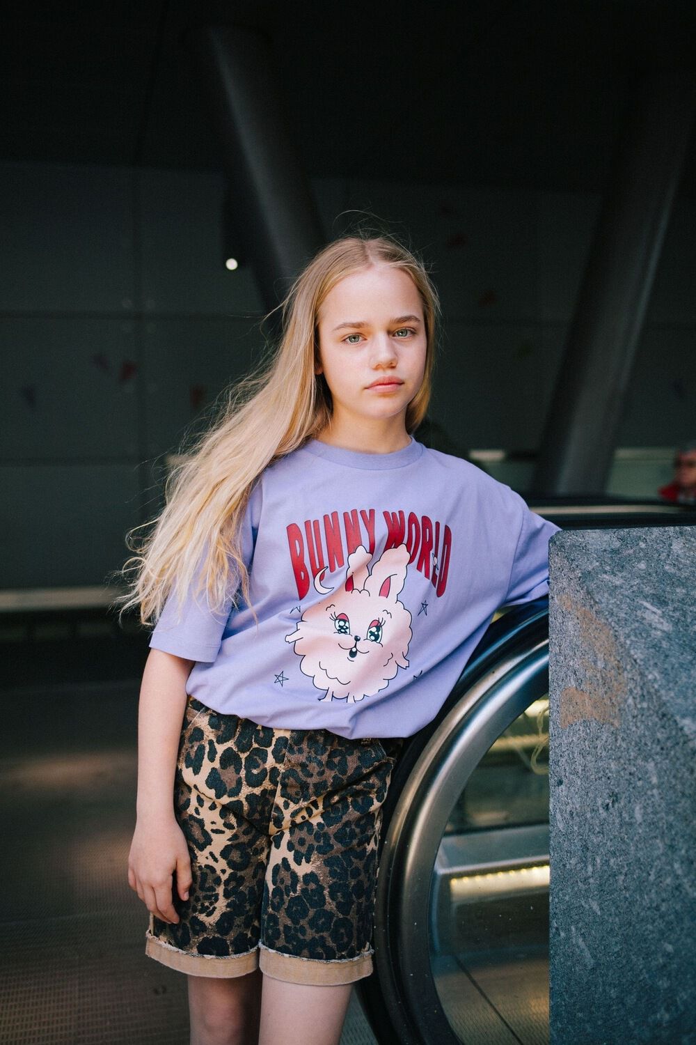 Lilane CALL ME FRANKIE T-shirt BUNNYWORLD T-SHIRT - large