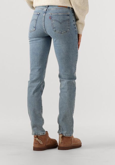 Hellblau LEVI'S Slim fit jeans 724 HIGH RISE STRAIGHT BLUE WAVE LIGHT - large