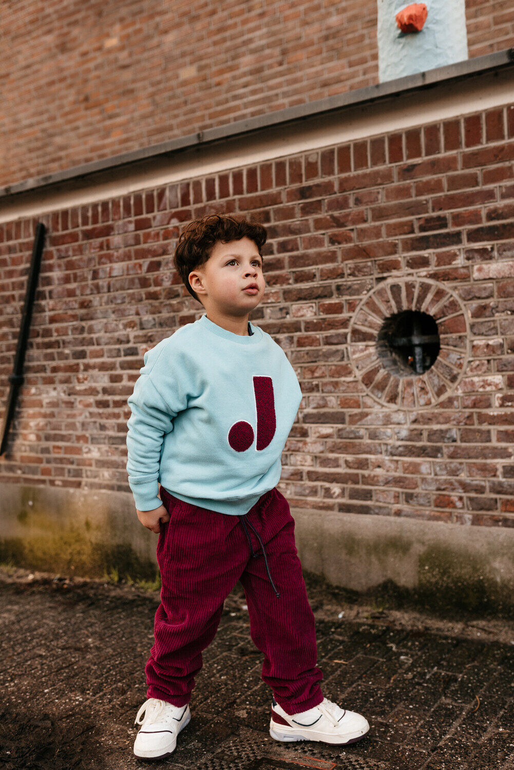 Bordeaux JENEST Weite Hose CAMMIE PANTS - large