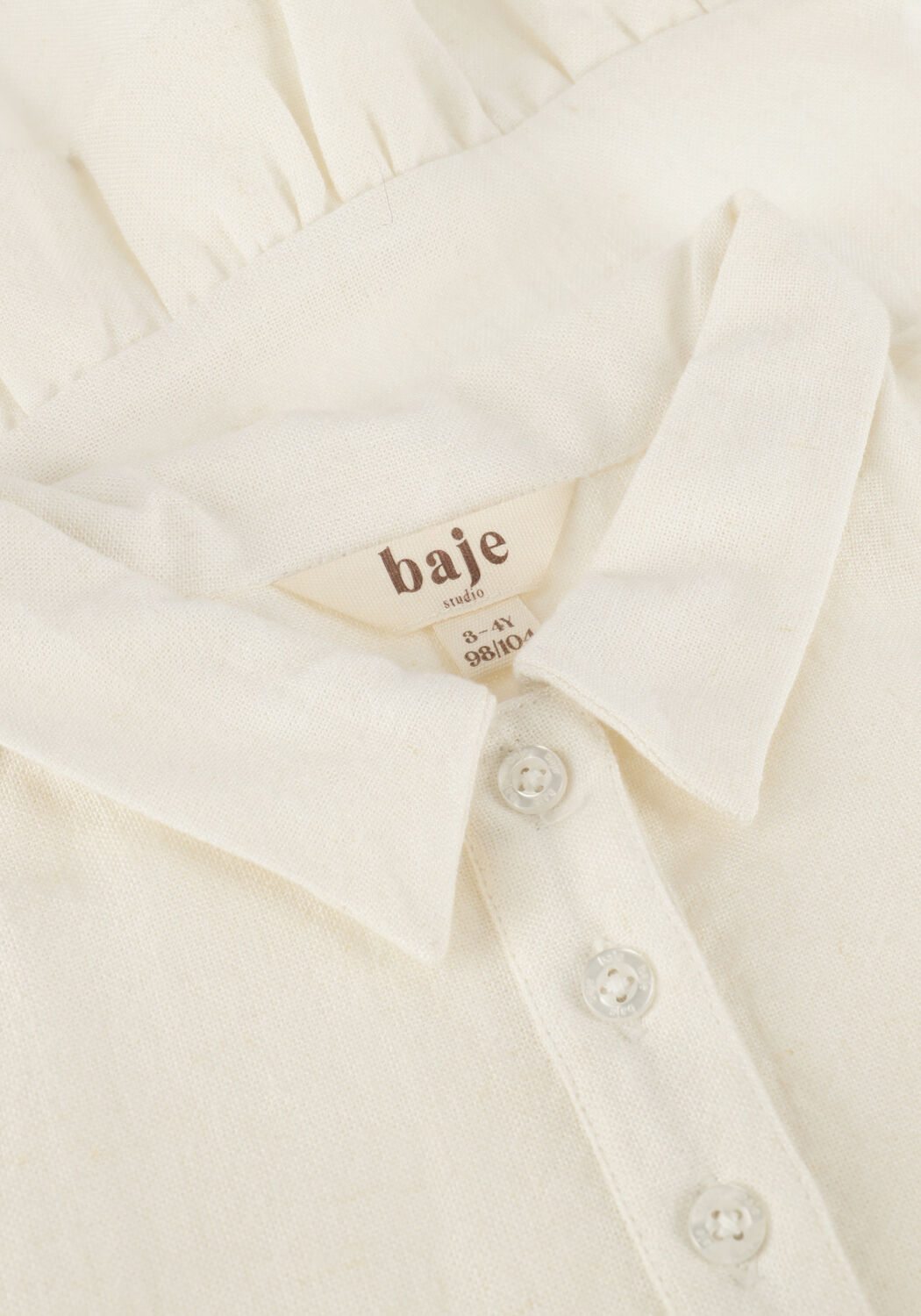 Nicht-gerade weiss BAJE STUDIO Minikleid DRESS 2 - large