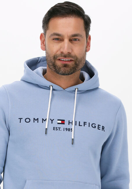 Blaue TOMMY HILFIGER Sweatshirt TOMMY LOGO HOODY - large