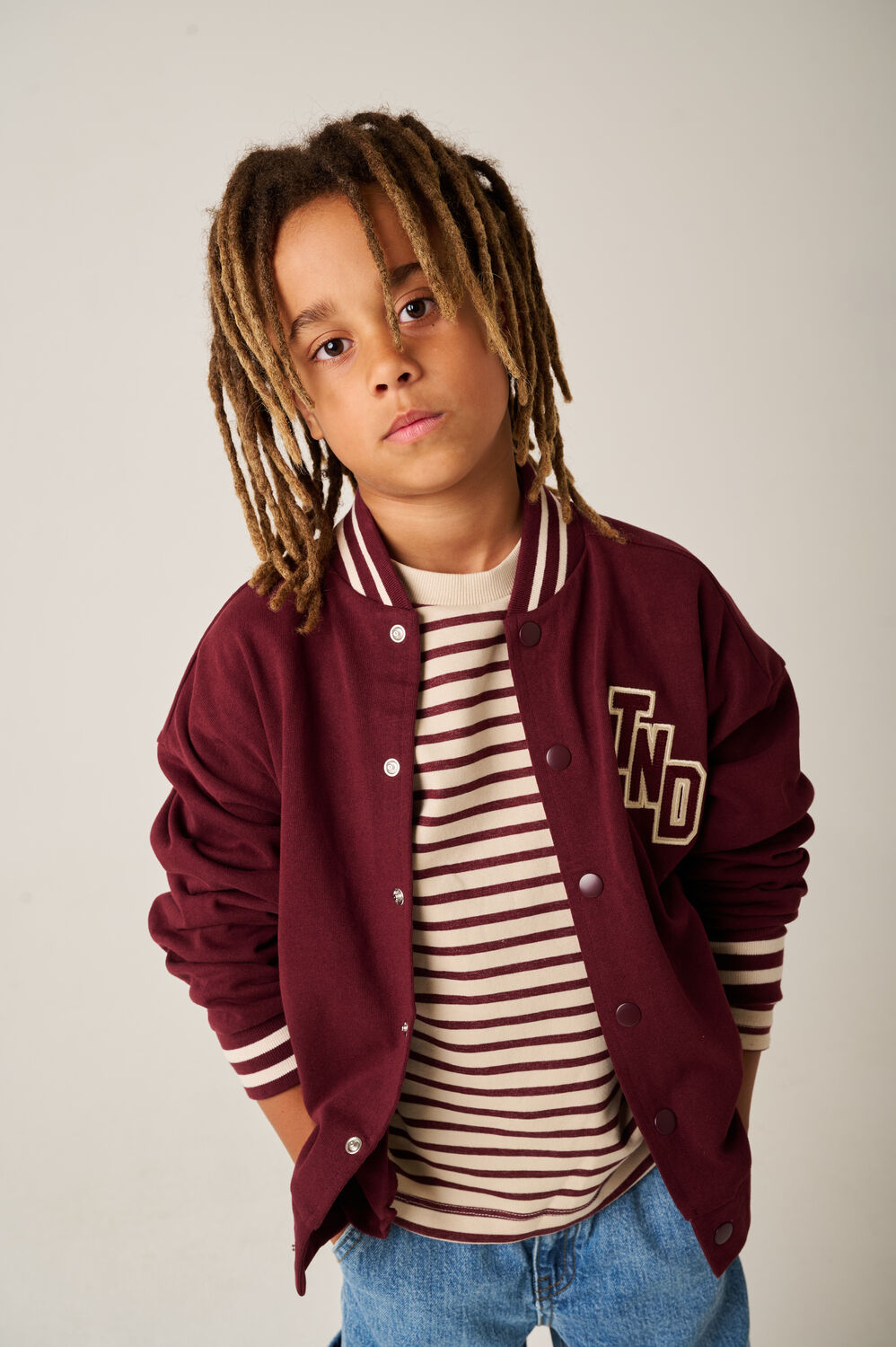 Bordeaux TUMBLE 'N DRY Pullover JUMP SHOT - large