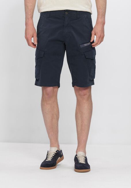 Dunkelblau PME LEGEND Kurze Hose NORDROP CARGO SHORTS STRETCH TWILL - large