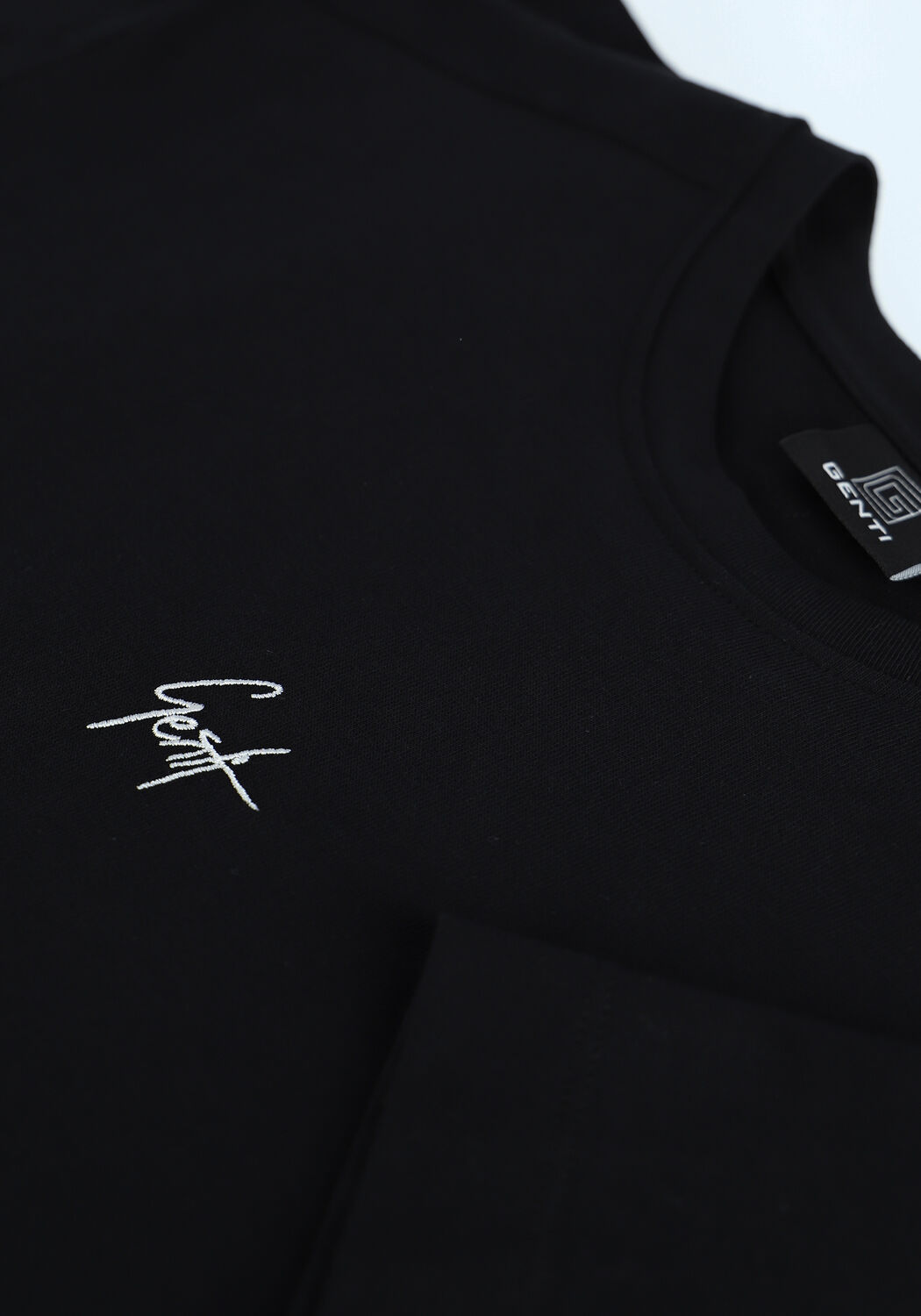 Schwarze GENTI T-shirt J4046-3236 - large