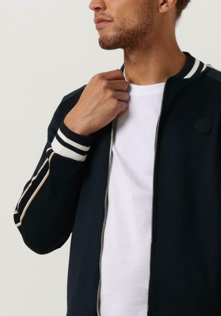 Dunkelblau CRUYFF Strickjacke SANTINO SCUBA TRACK TOP - large