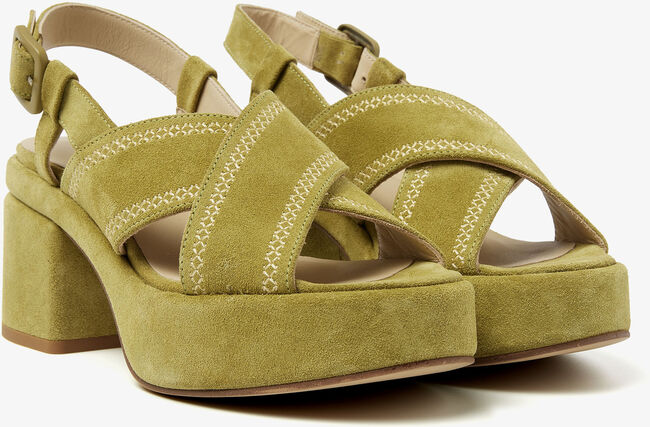Grüne VIA VAI Sandalen ELIA PAISLEY - large
