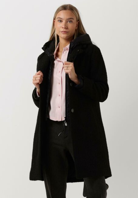 Schwarze BEAUMONT Wattierte Jack PADDED BLAZER COAT - large