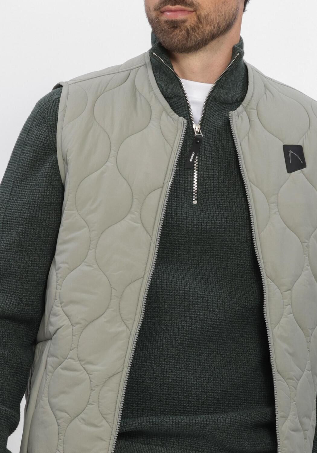 Hellgrau CHASIN Bodywarmer CLOUD VEST - large