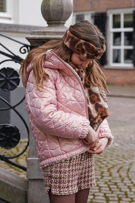 Hell-Pink LIKE FLO Wattierte Jack AIMEE - large