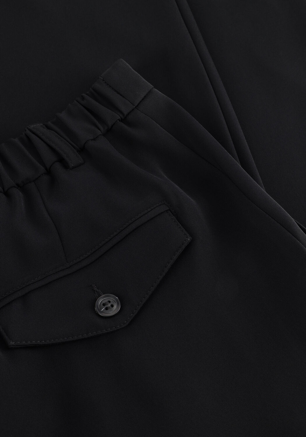 Schwarze SUMMUM Weite Hose TROUSERS WIDE FLUID - large