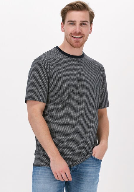 Dunkelblau BOSS T-shirt TEOMETRIC - large