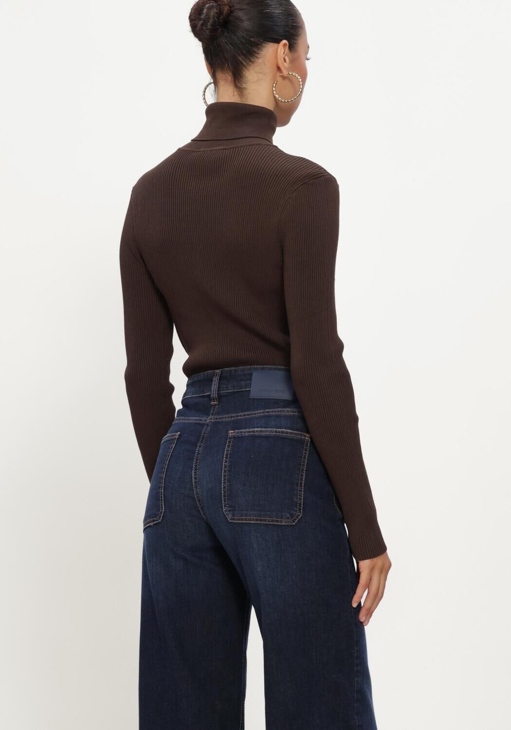 Braune LINA LOCCHI Pullover LL-BERNADETTE - large