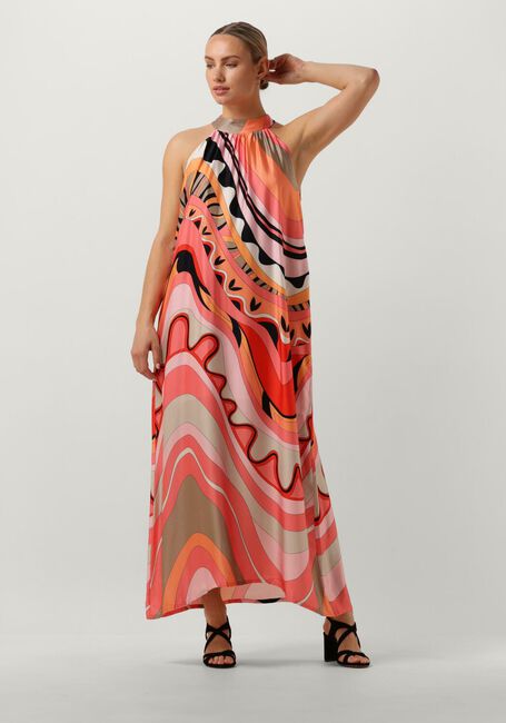 Orangene ANA ALCAZAR Maxikleid DRESS - large
