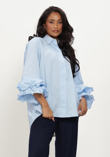 Hellblau CO'COUTURE Blusen HALENCC FLARE SHIRT - large