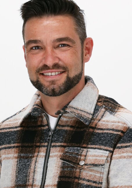 Mehrfarbige/Bunte GOOSECRAFT Jack GC SIN CITY WOOL OVERSHIRT - large