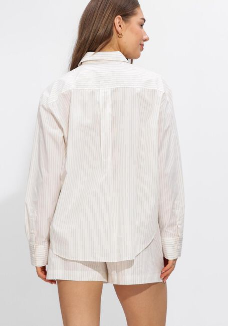 Wei&szlig;e CALVIN KLEIN Blusen YARNDYE COTTON POPLIN RELAXED SH - large