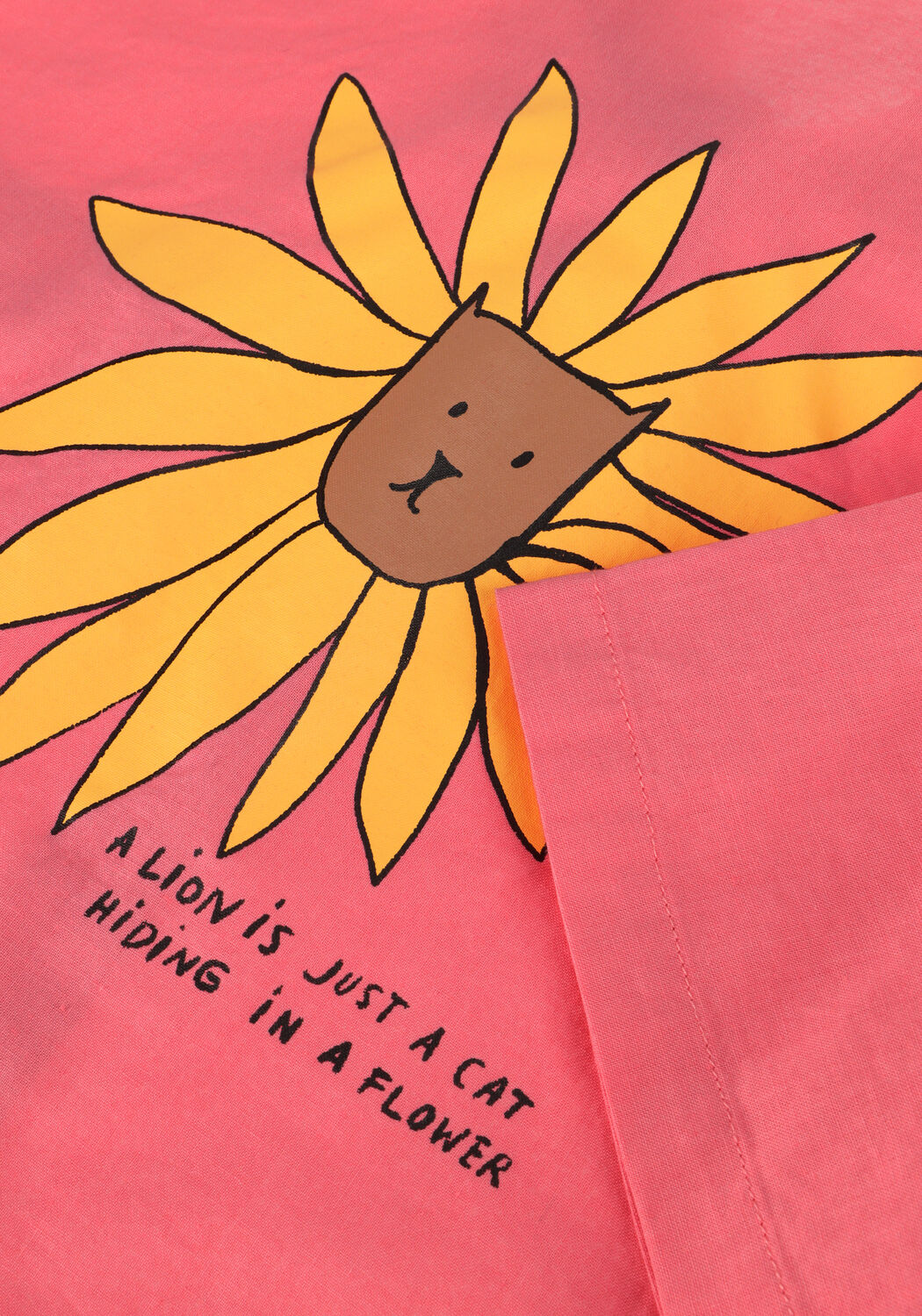 Rosane Jelly Mallow Blusen LION CROPPED SHIRT - large