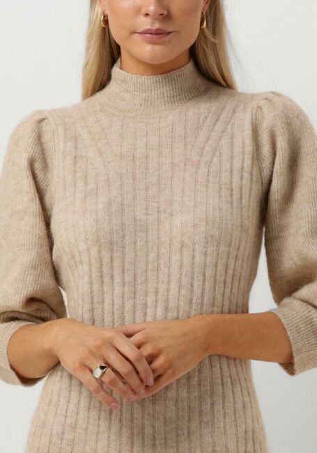 Beige MINUS Minikleid DITTA KNIT DRESS - large