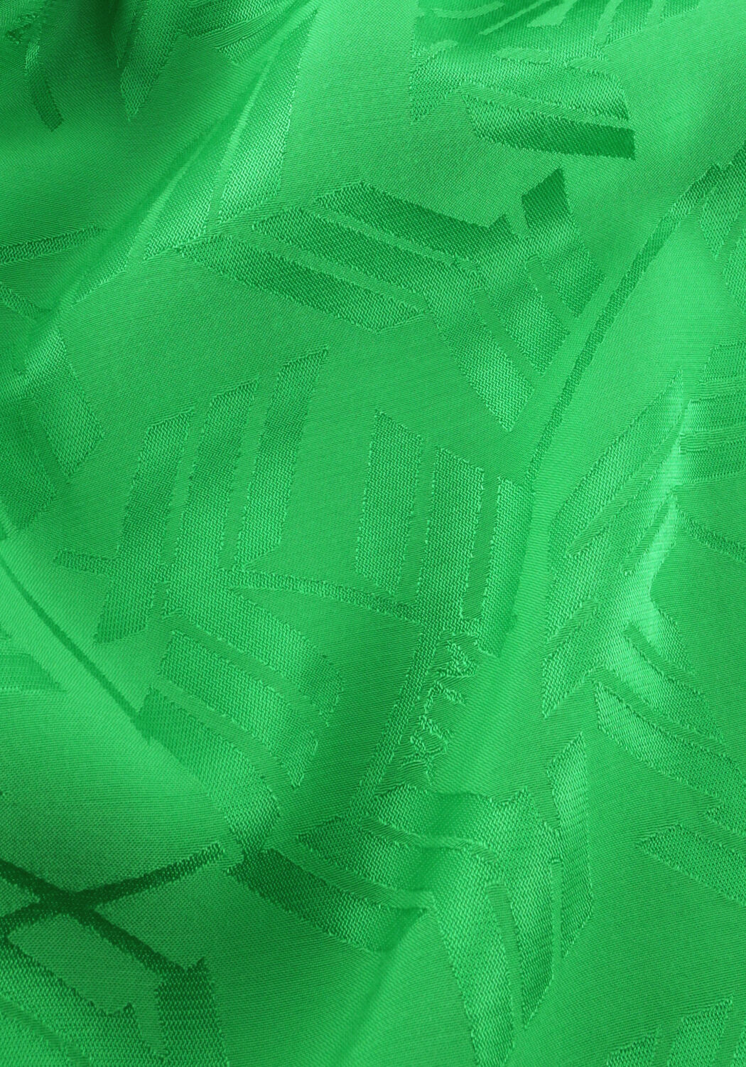 Gr&uuml;ne ALIX THE LABEL Minikleid LADIES WOVEN JACQUARD BLOUSE DRESS - large