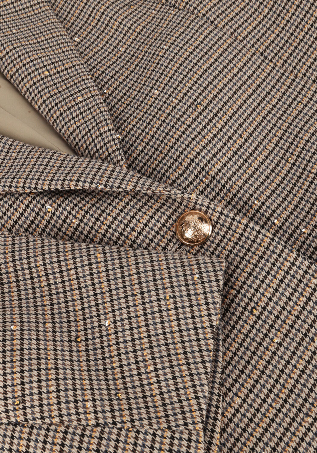 Braune AAIKO Blazer AMANDA TWEED VIS 320 - large