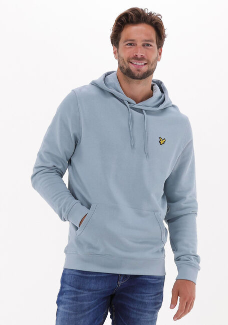Hellblau LYLE & SCOTT Pullover & Cardigans PULLOVER HOODIE - large