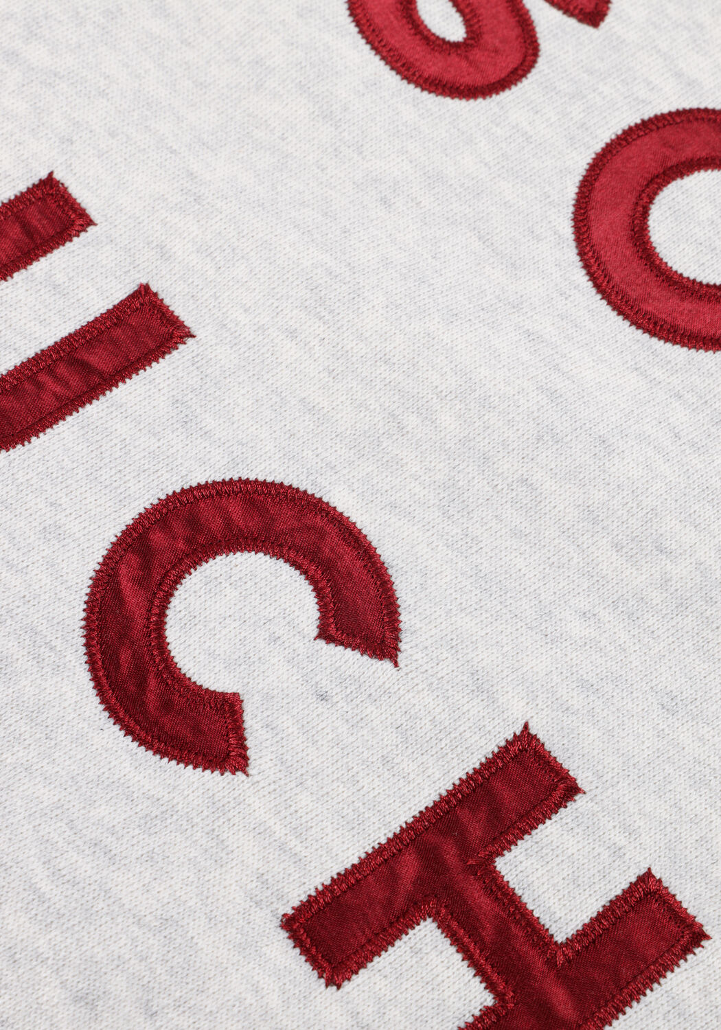 Hellgrau CATWALK JUNKIE Sweatshirt GRAPHIC SWEATER WITH PIPING - large