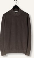 Braune PUREWHITE Pullover JAQUARD WASHED MOCKNECK Braune PUREWHITE Pullover JAQUARD WASHED MOCKNECK - medium