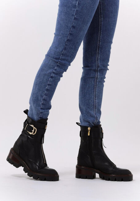 Schwarze NOTRE-V Biker Boots AP1001 - large