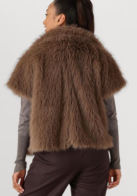 Taupe NUKUS Kimono LOUA GILET - large