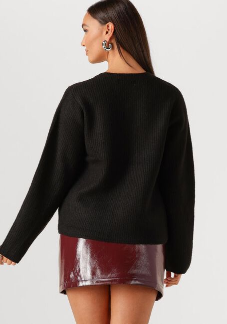 Schwarze MOVES Strickjacke KATHERINE CARDIGAN 2579 - large