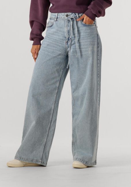 Hellblau MODSTRÖM Wide jeans ISOLDEMD SOLID PANTS - large