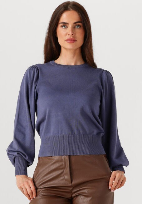 Blaue MINUS Pullover LIVA LONG SLEEVE PULLOVER - large