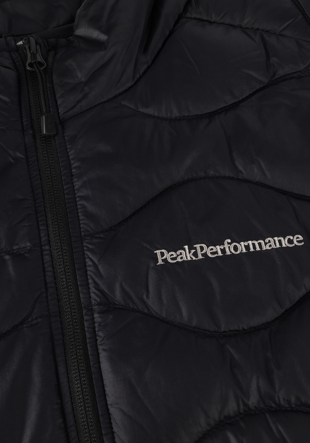 Schwarze PEAK PERFORMANCE Bodywarmer M HELIUM DOWN VEST - large